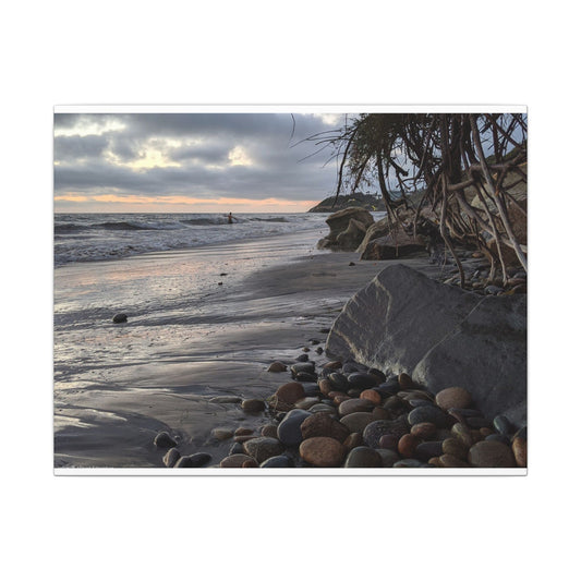 Swamis Vibe Encinitas California JSE Photography Canvas Print #1221 South Swamis Coastal Serenity Matte Canvas Print, Beach Decor, Ocean Wall Art, Nature Photography, Home Office Decoration