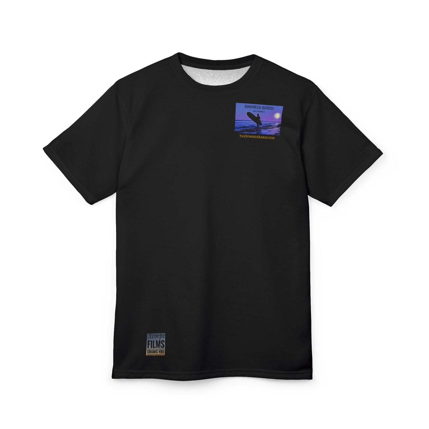 Swamis Vibe Encinitas California JSE Designs #8. Production Camera Unisex T Ocean Sunset Tee, Relaxed Fit T-Shirt for Beach Lovers, Vacation Wear, Graphic Tee, Summer Gift, Nature Enthusiast