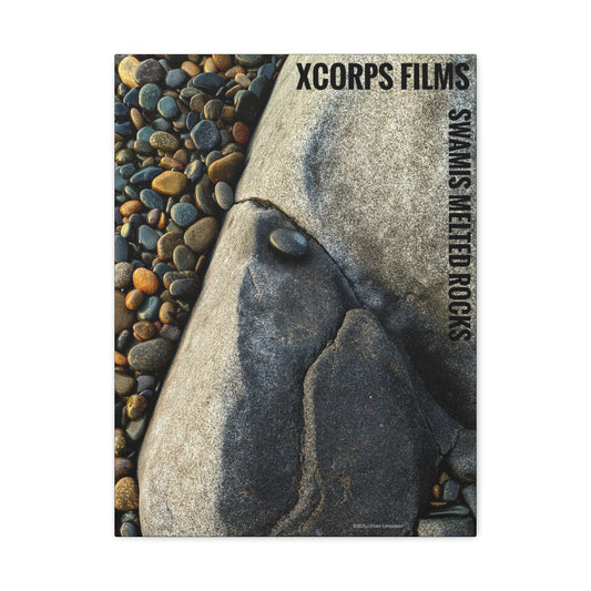 Swamis Vibe Encinitas California JSE Photograph #140 Swamis Melted Rocks Nature-Inspired Canvas Art Print, Home Decor, Wall Art, Gift Idea, Landscape Decor, Rock Design, Nature Lover's Art