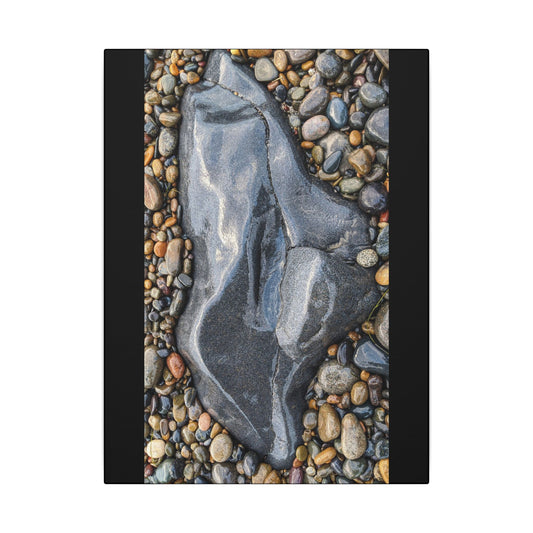 Swamis Vibe Encinitas California JSE Photograph #210 Beach Rock Abstractions Swamis Melted Rocks. Nature-Inspired Wall Art Print, Coastal Decor, Rock Canvas, Unique Home Decoration, Gift for Nature Lovers
