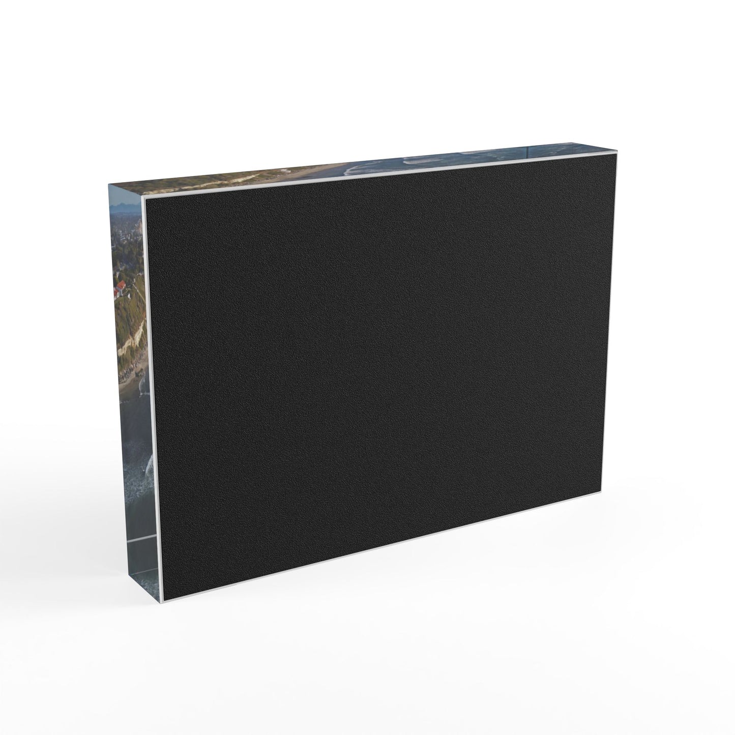 Swamis Vibe Surf and Sunsets Photo Series Flying Over Swamis #1. Photo Block - Beach Memories, Home Decor, Photo Gift,