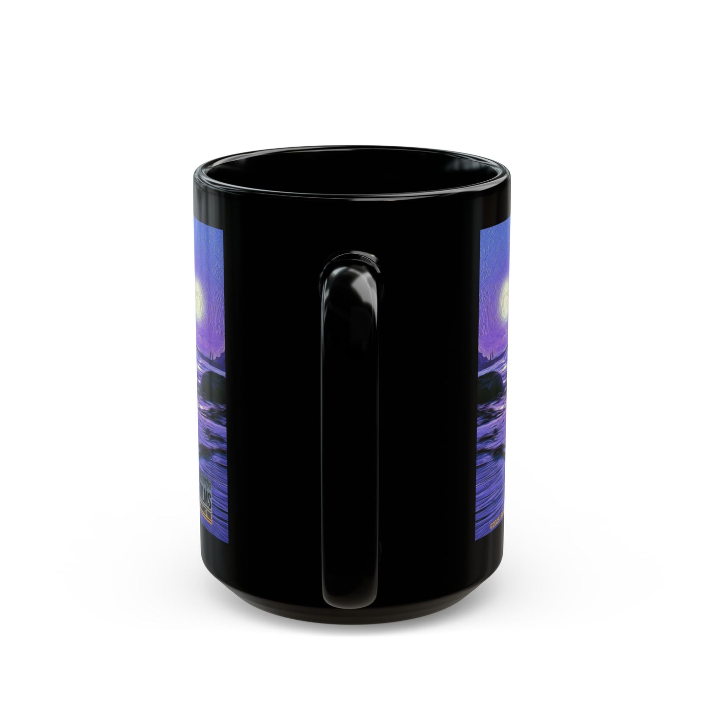 Swamis Vibe Encinitas California JSE Designs #7. Swamis Vibe Purple Surfer Ceramic Mug Surf's Up Black Mug, Swami's Reef Surf Park Coffee Cup, Ocean Lover Gift, Beach House Decor, California Surfing Mug, Adventure Drinkware