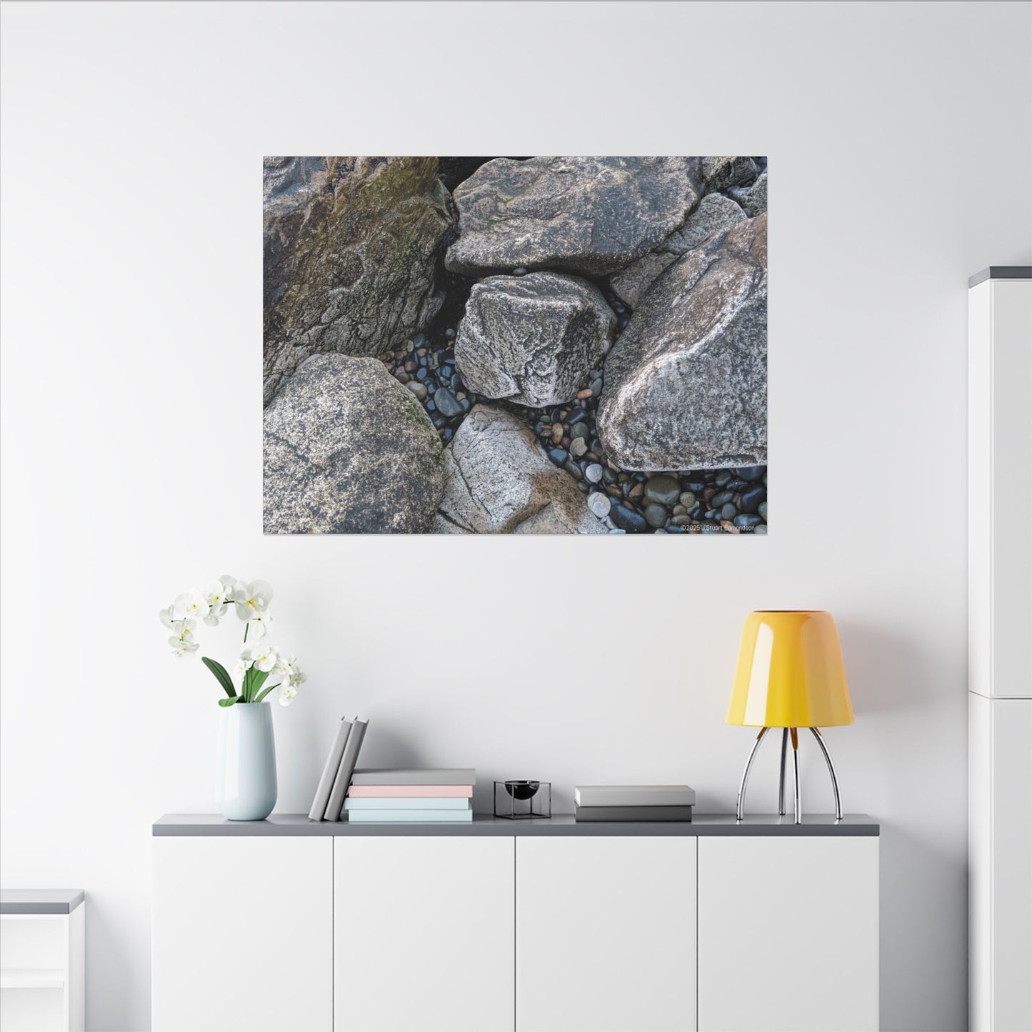 Swamis Vibe Encinitas California JSE Photograph #125 Swamis Melted Rocks Natural Rock Texture Canvas Wall Art, Home Decor, Rustic Wall Art, Office Decor, Nature Lover Gift, Earthy Decor
