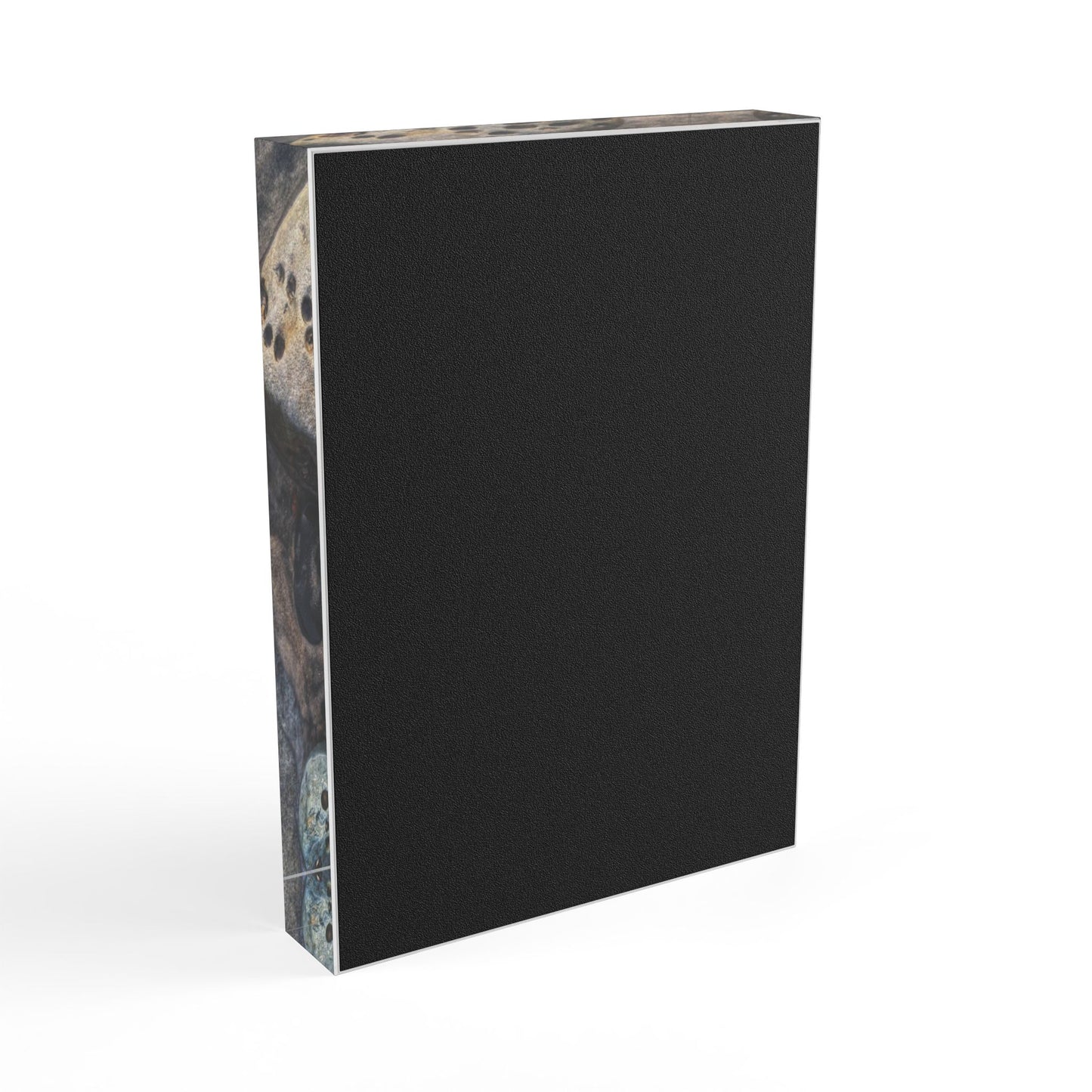 Swamis Vibe Surf and Sunsets 3D Photo Blocks - Swamis Beach Rocks #1253 Nature-Inspired Abstract Photo Block for Home Decor, Stylish Wall Art, Gift for Nature Lovers, Botanical Decor, Unique Home Accents