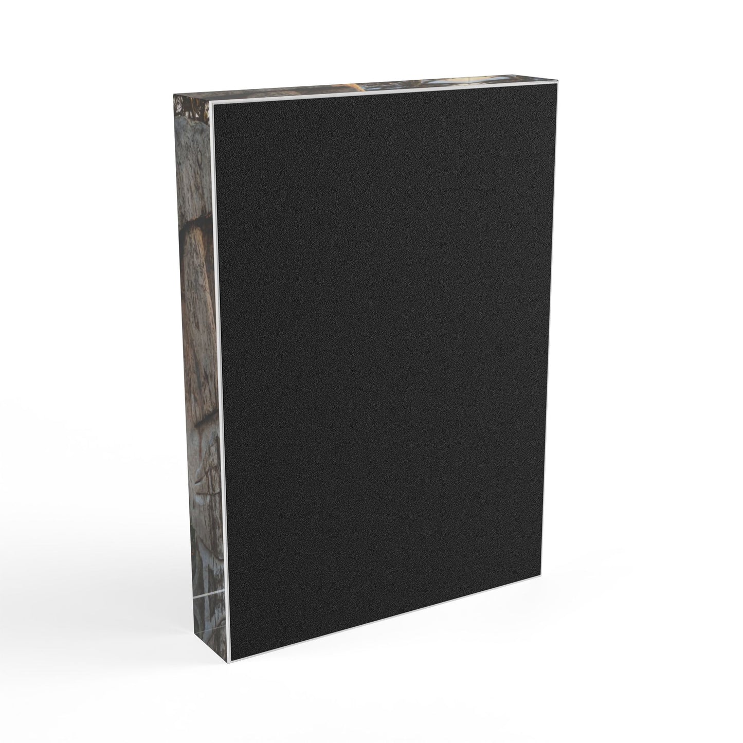 Swamis Vibe Surf and Sunsets SWAMIS TOTEM #1. Wooden Photo Block Display, Rustic Home Décor, Nature-themed Gift, Personalized Art Display, Unique Wall Art