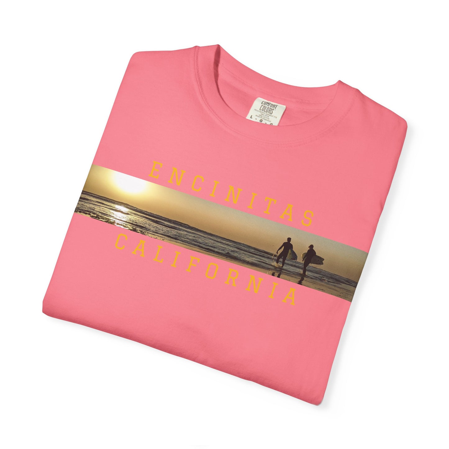 Swamis Vibe Encinitas California JSE Designs #517 Swamis Vibe Surf Film Unisex Tee Shirt, Summer Clothing, Gift for Surfers, Unisex Beach Tee, Casual Wear, Vacation Shirt, Encinitas Style