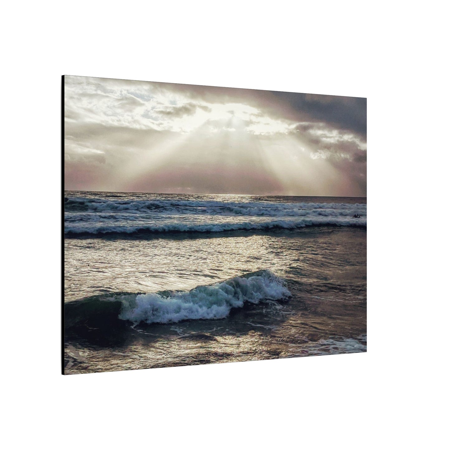 Swamis Vibe Encinitas California JSE Photograph #1256 Swamis Sun Rays Canvas Wall Art, Ocean Sunset Decor, Coastal Home Decor, Beach Wall Art, Nautical Wall Art