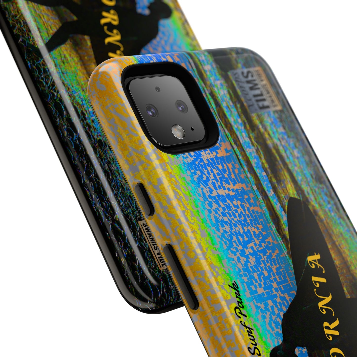 Swamis Vibe Encinitas California JSE Phone Case Designs #1 Swamis Beach Vibe California Surf Phone Case, Tropical Vibes, Ideal for Beach Lovers, Unique Gift for Summer, Vacation Accessories, Trendy Style