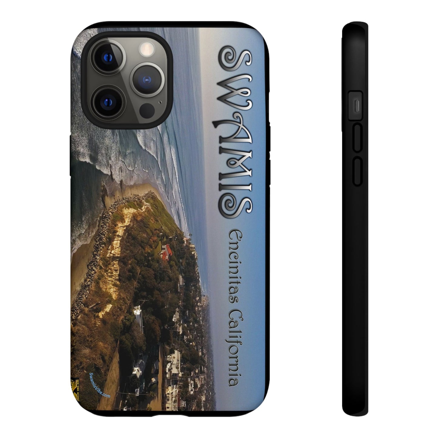 Swamis Vibe Encinitas California JSE Phone Case Designs #2 Swamis Beach Vibe California  Phone Cases, Tough Phone Cover, Beach Vibe Accessory, Coastal Gift, Swamis Design Case, Summer Aesthetic Case