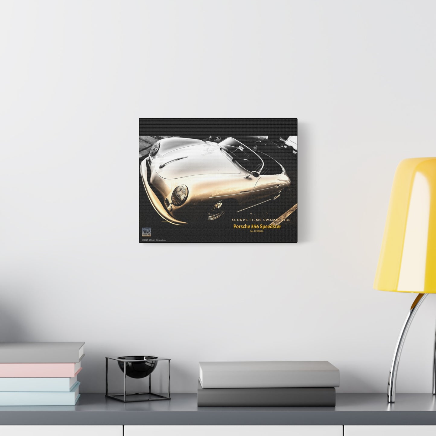 Swamis Vibe Encinitas California JSE Photograph #1146 Porsche 356 Speedster Swamis Surf Park Encinitas California