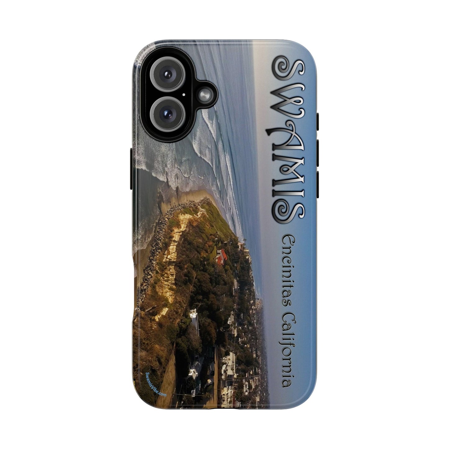 Swamis Vibe Encinitas California JSE Phone Case Designs #2 Swamis Beach Vibe California  Phone Cases, Tough Phone Cover, Beach Vibe Accessory, Coastal Gift, Swamis Design Case, Summer Aesthetic Case