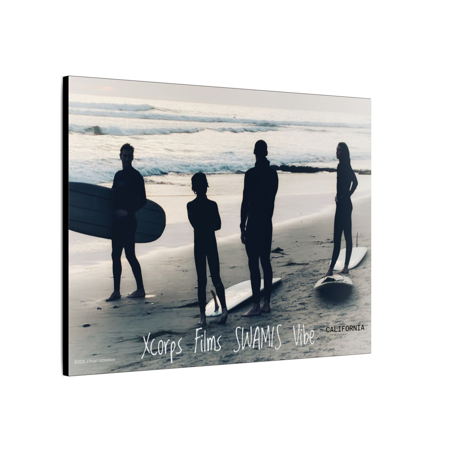 Swamis Vibe Encinitas California JSE Photograph #1213 Swamis Reef Surfers Wall Art, Coastal Decor, Matte Canvas Print, Beach Vibe Art, Home Decor for Surfers, Ocean Lover Gift