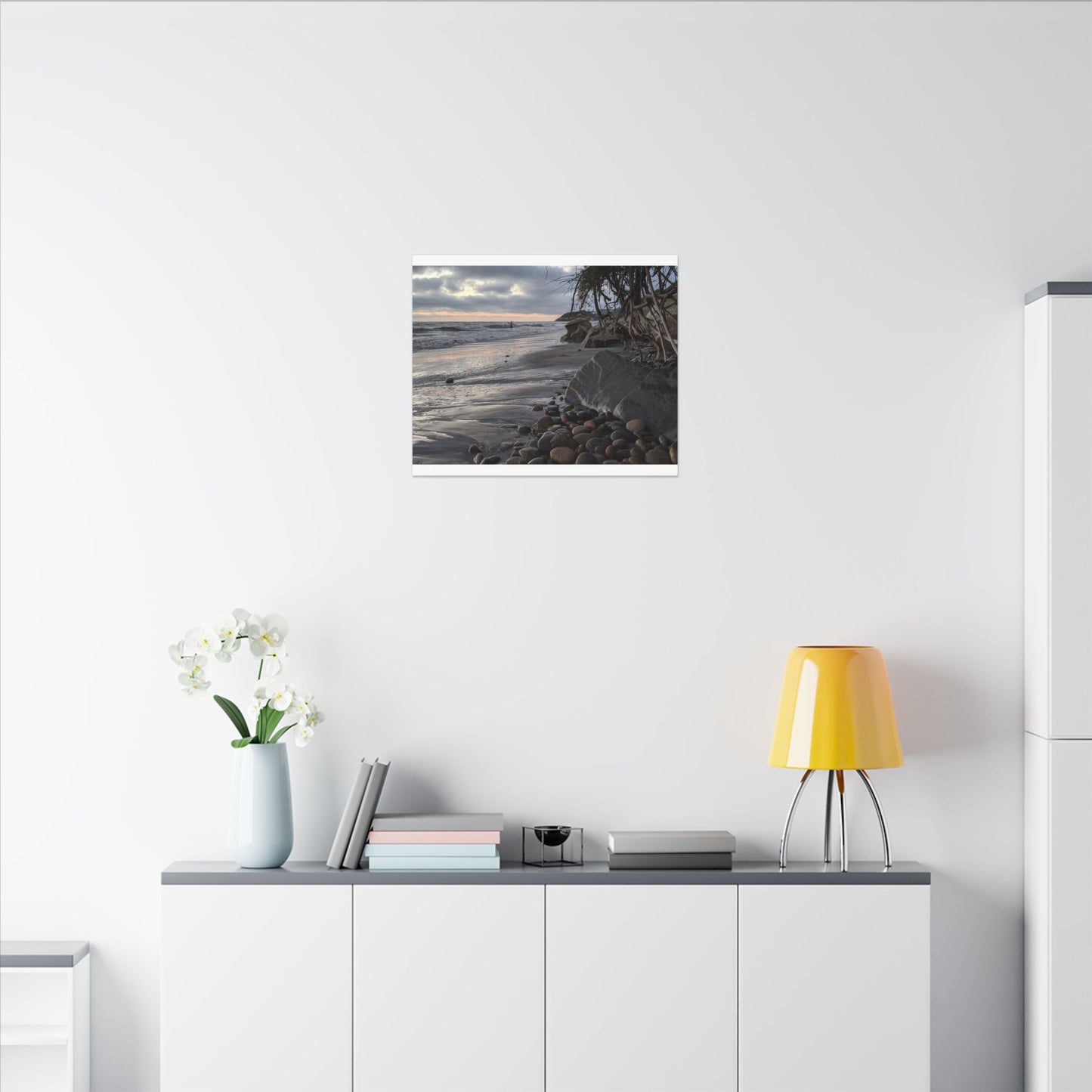 Swamis Vibe Encinitas California JSE Photography Canvas Print #1221 South Swamis Coastal Serenity Matte Canvas Print, Beach Decor, Ocean Wall Art, Nature Photography, Home Office Decoration