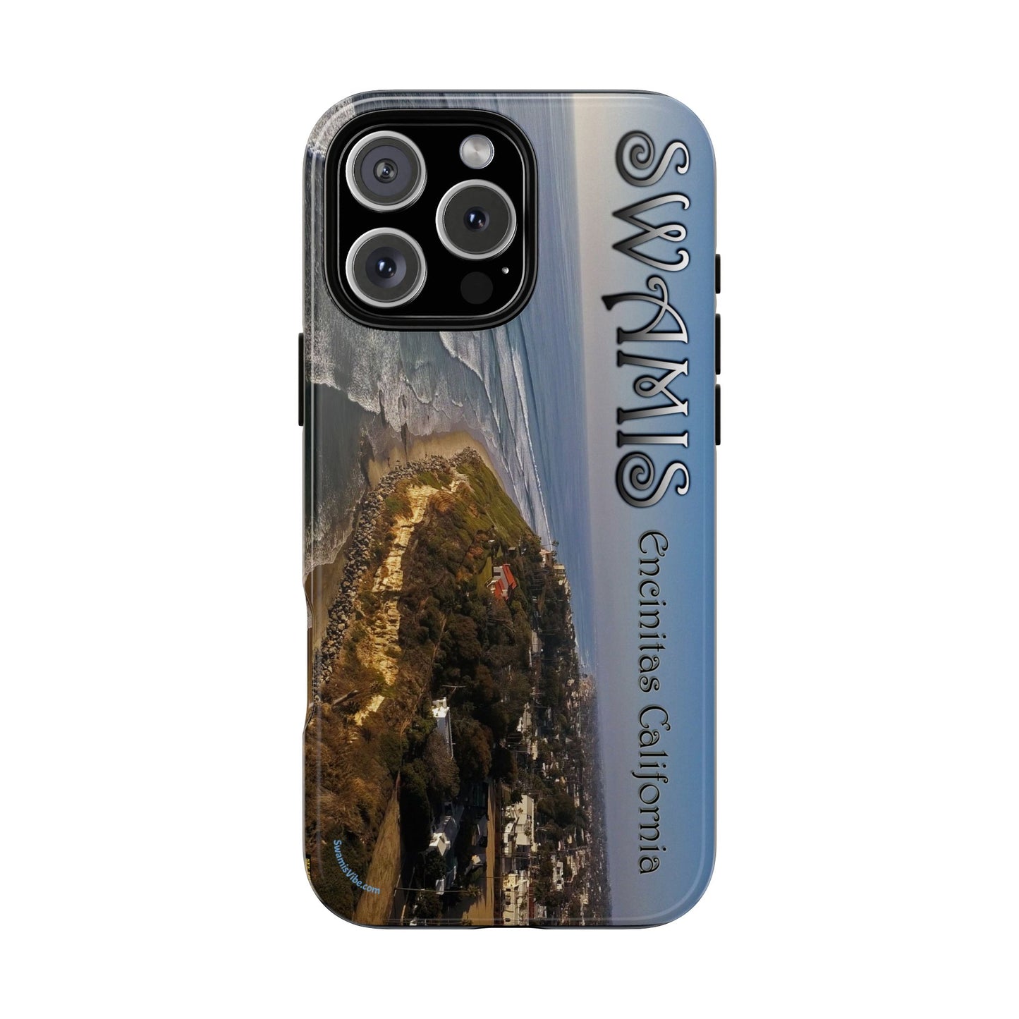 Swamis Vibe Encinitas California JSE Phone Case Designs #2 Swamis Beach Vibe California  Phone Cases, Tough Phone Cover, Beach Vibe Accessory, Coastal Gift, Swamis Design Case, Summer Aesthetic Case