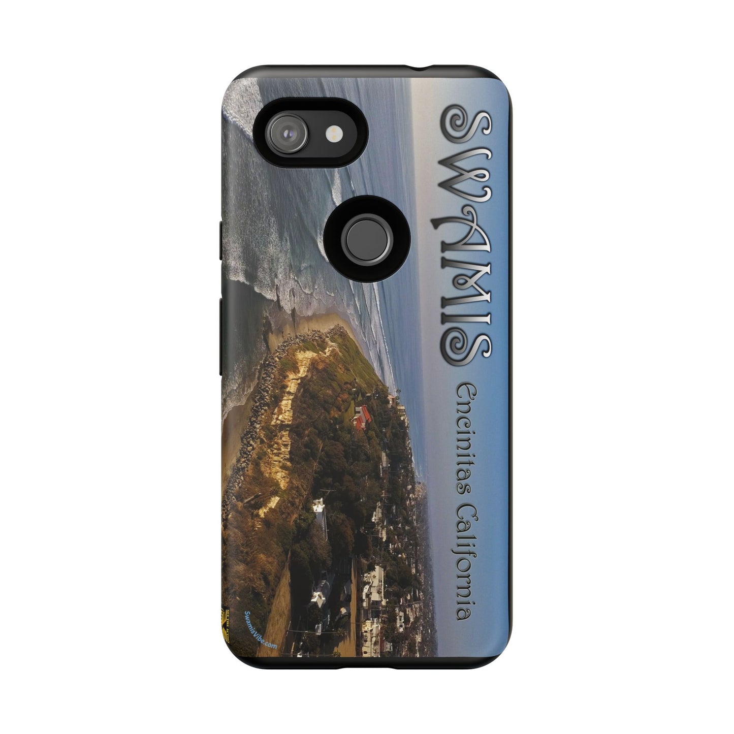Swamis Vibe Encinitas California JSE Phone Case Designs #2 Swamis Beach Vibe California  Phone Cases, Tough Phone Cover, Beach Vibe Accessory, Coastal Gift, Swamis Design Case, Summer Aesthetic Case