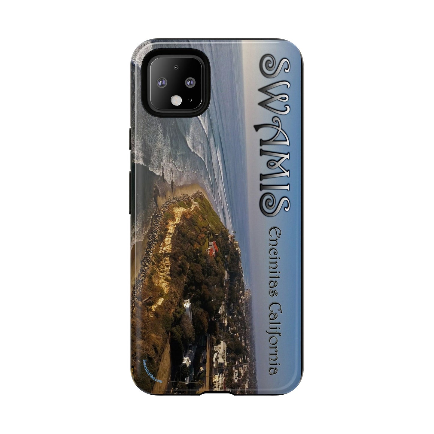 Swamis Vibe Encinitas California JSE Phone Case Designs #2 Swamis Beach Vibe California  Phone Cases, Tough Phone Cover, Beach Vibe Accessory, Coastal Gift, Swamis Design Case, Summer Aesthetic Case