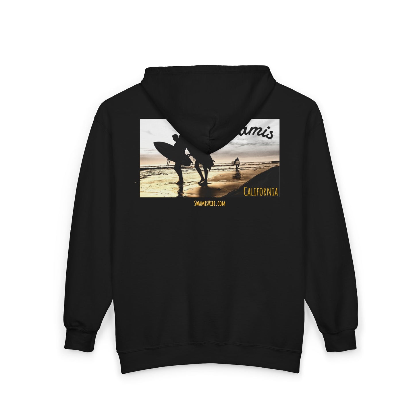 Swamis Vibe Encinitas California JSE Designs custom Hoodie #3 Swamis Beach Vibe California Unisex Full Zip Hoodie - Cozy Layer for Outdoor Adventures, Perfect Gift for Nature Lovers, Casual Wear, Layering Essentials, Travel [...]