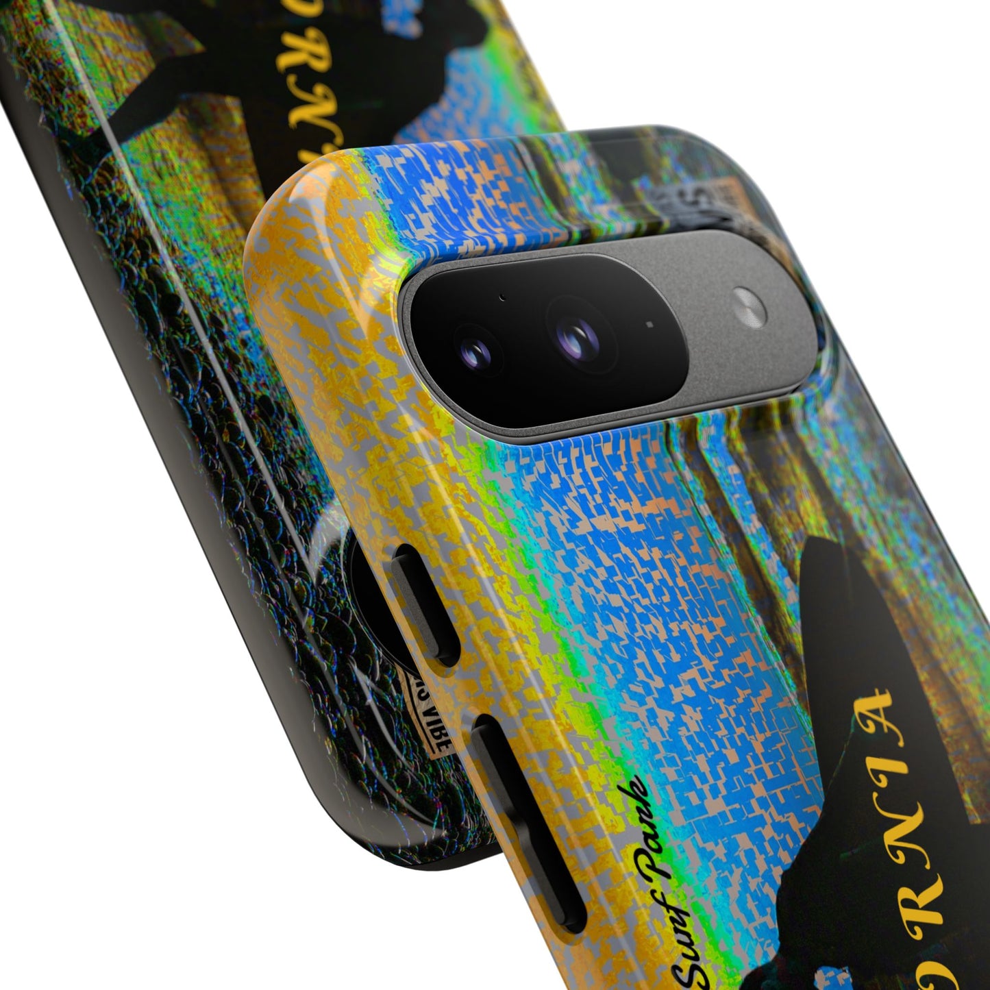 Swamis Vibe Encinitas California JSE Phone Case Designs #1 Swamis Beach Vibe California Surf Phone Case, Tropical Vibes, Ideal for Beach Lovers, Unique Gift for Summer, Vacation Accessories, Trendy Style