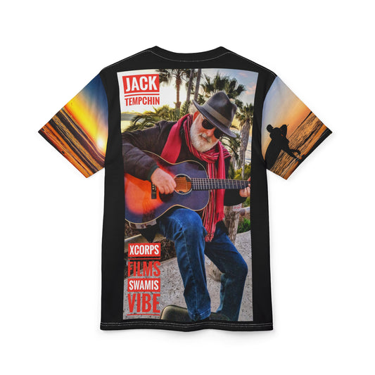 Swamis Vibe Encinitas California JSE Designs #614 Jack Tempchin Music Swamis Vibe Film Unisex Tee Shirt Beachwear, Music Event Shirt, Summer Gift, Coastal Style