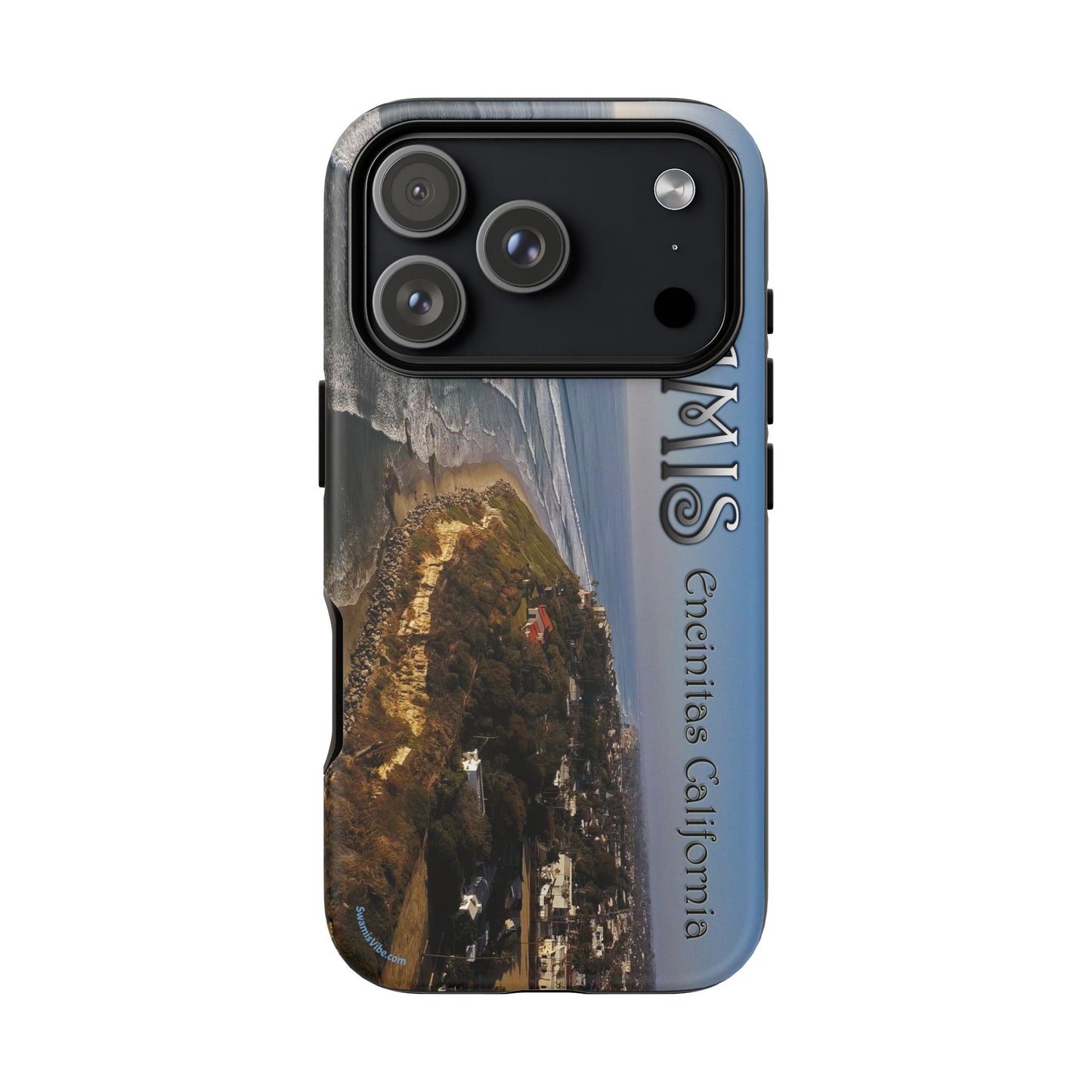 Swamis Vibe Encinitas California JSE Phone Case Designs #2 Swamis Beach Vibe California  Phone Cases, Tough Phone Cover, Beach Vibe Accessory, Coastal Gift, Swamis Design Case, Summer Aesthetic Case