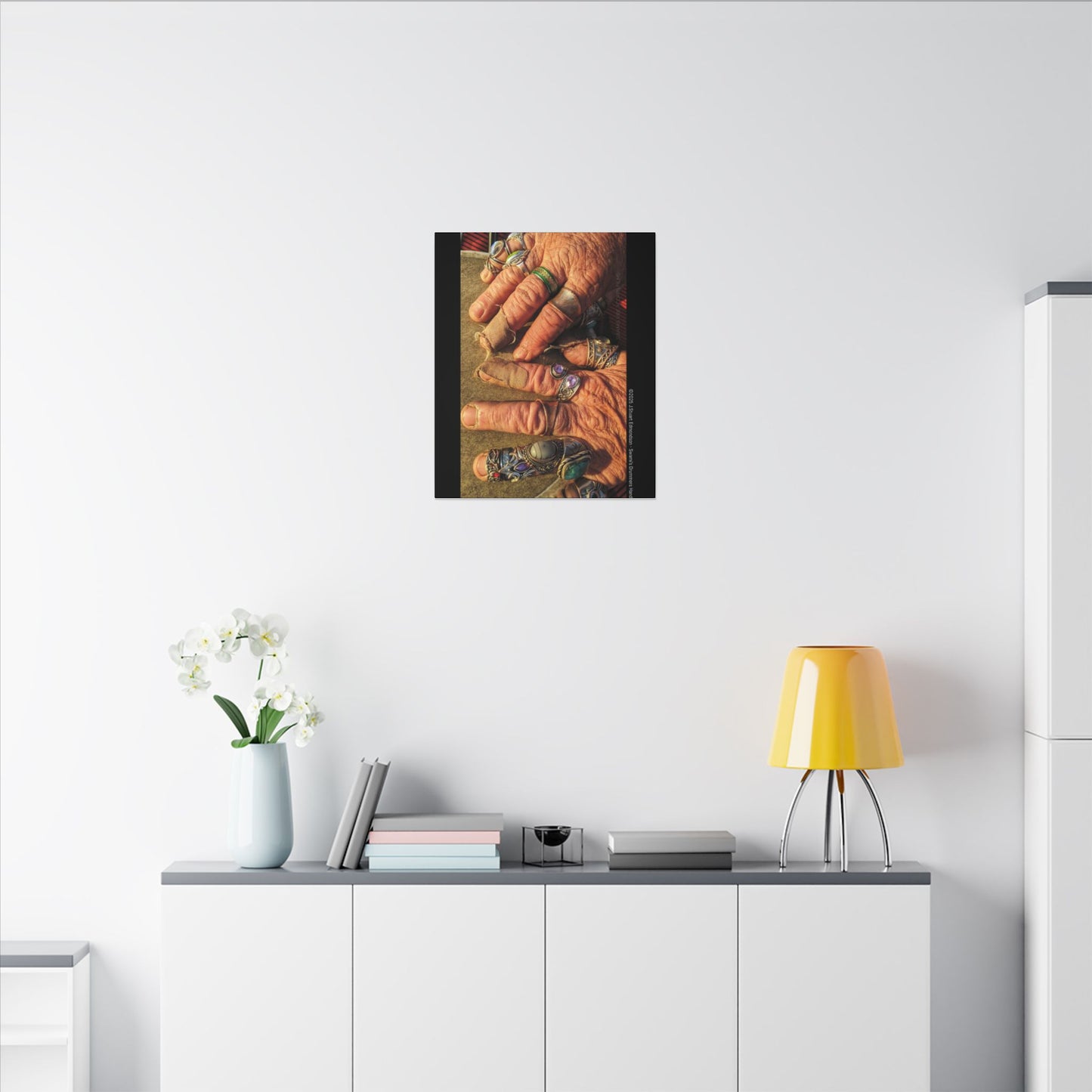 Swamis Vibe Encinitas California JSE Photograph #1253 Swamis Drummer Hands Artistic Canvas Wall Art, Bohemian Home Decor, Unique Gift for Art Lovers, Vibrant Pop Culture Design, Studio Display