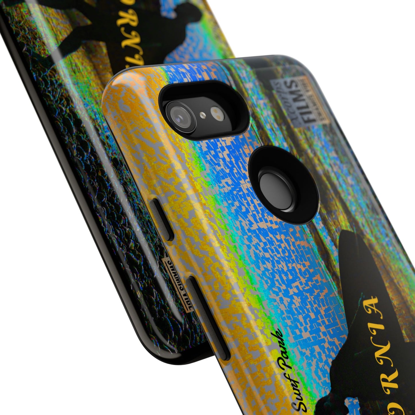 Swamis Vibe Encinitas California JSE Phone Case Designs #1 Swamis Beach Vibe California Surf Phone Case, Tropical Vibes, Ideal for Beach Lovers, Unique Gift for Summer, Vacation Accessories, Trendy Style