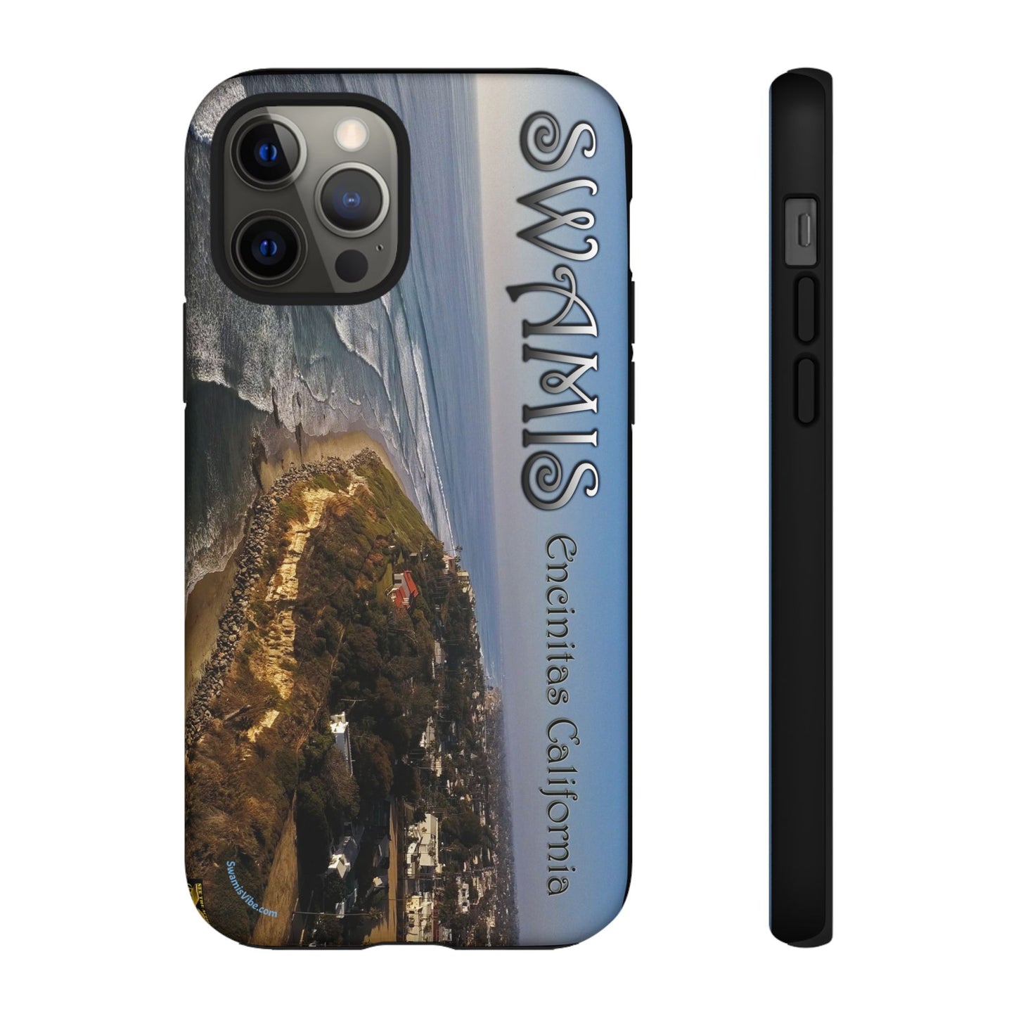 Swamis Vibe Encinitas California JSE Phone Case Designs #2 Swamis Beach Vibe California  Phone Cases, Tough Phone Cover, Beach Vibe Accessory, Coastal Gift, Swamis Design Case, Summer Aesthetic Case