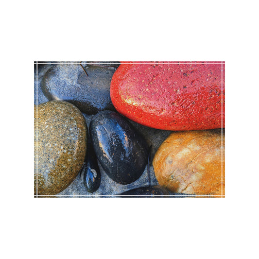 Swamis Vibe Surf and Sunsets 3D Photo Blocks The Red Rock #1109 Colorful Photo Block Rock Display, Decorative Stone Print, Home Decor, Gift for Nature Geology Lovers, Wall Art, Unique Office Home Gift