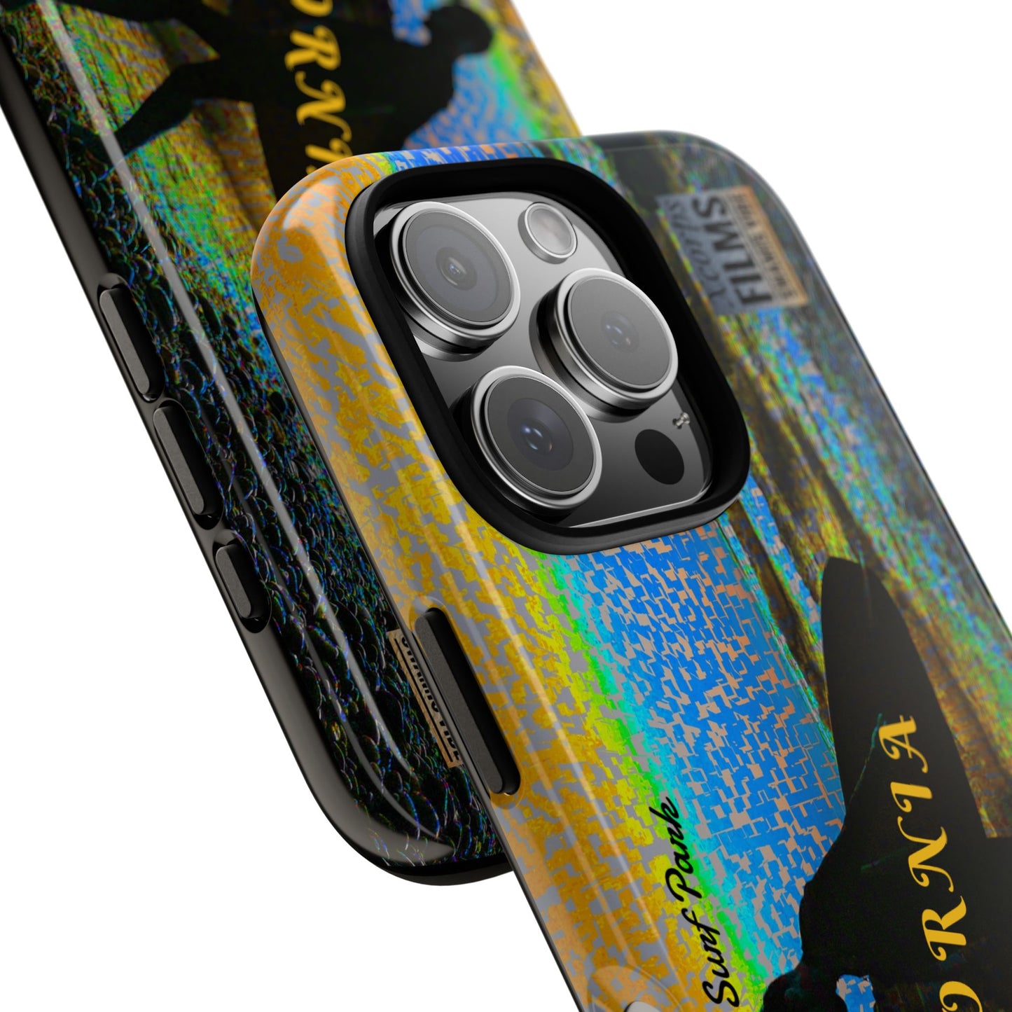 Swamis Vibe Encinitas California JSE Phone Case Designs #1 Swamis Beach Vibe California Surf Phone Case, Tropical Vibes, Ideal for Beach Lovers, Unique Gift for Summer, Vacation Accessories, Trendy Style