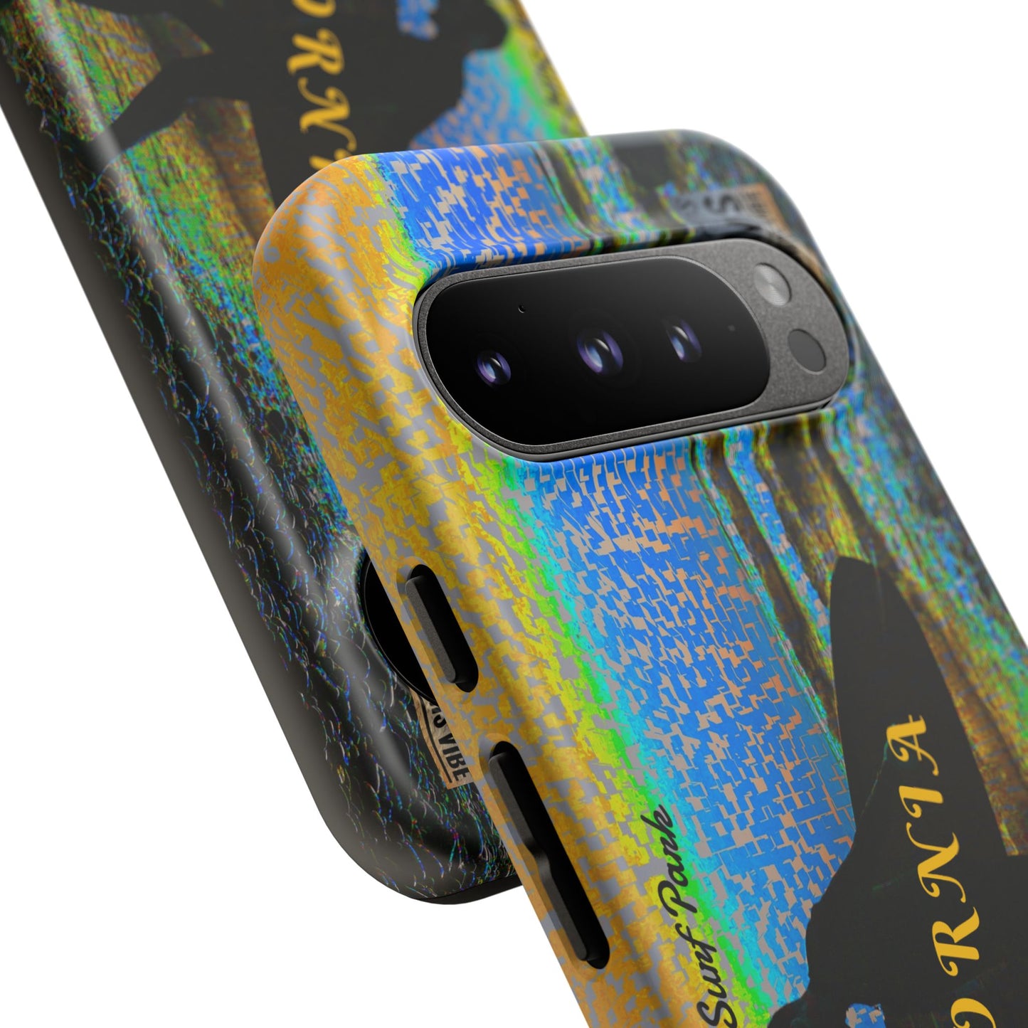 Swamis Vibe Encinitas California JSE Phone Case Designs #1 Swamis Beach Vibe California Surf Phone Case, Tropical Vibes, Ideal for Beach Lovers, Unique Gift for Summer, Vacation Accessories, Trendy Style