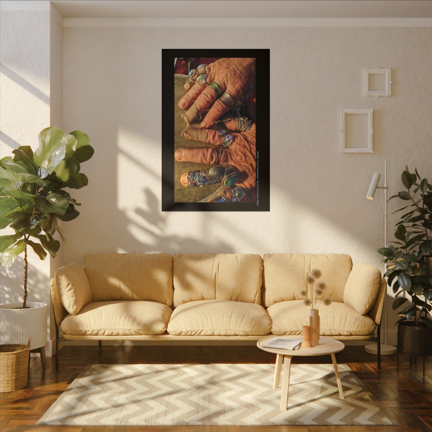 Swamis Vibe Encinitas California JSE Photograph #1253 Swamis Drummer Hands Artistic Canvas Wall Art, Bohemian Home Decor, Unique Gift for Art Lovers, Vibrant Pop Culture Design, Studio Display