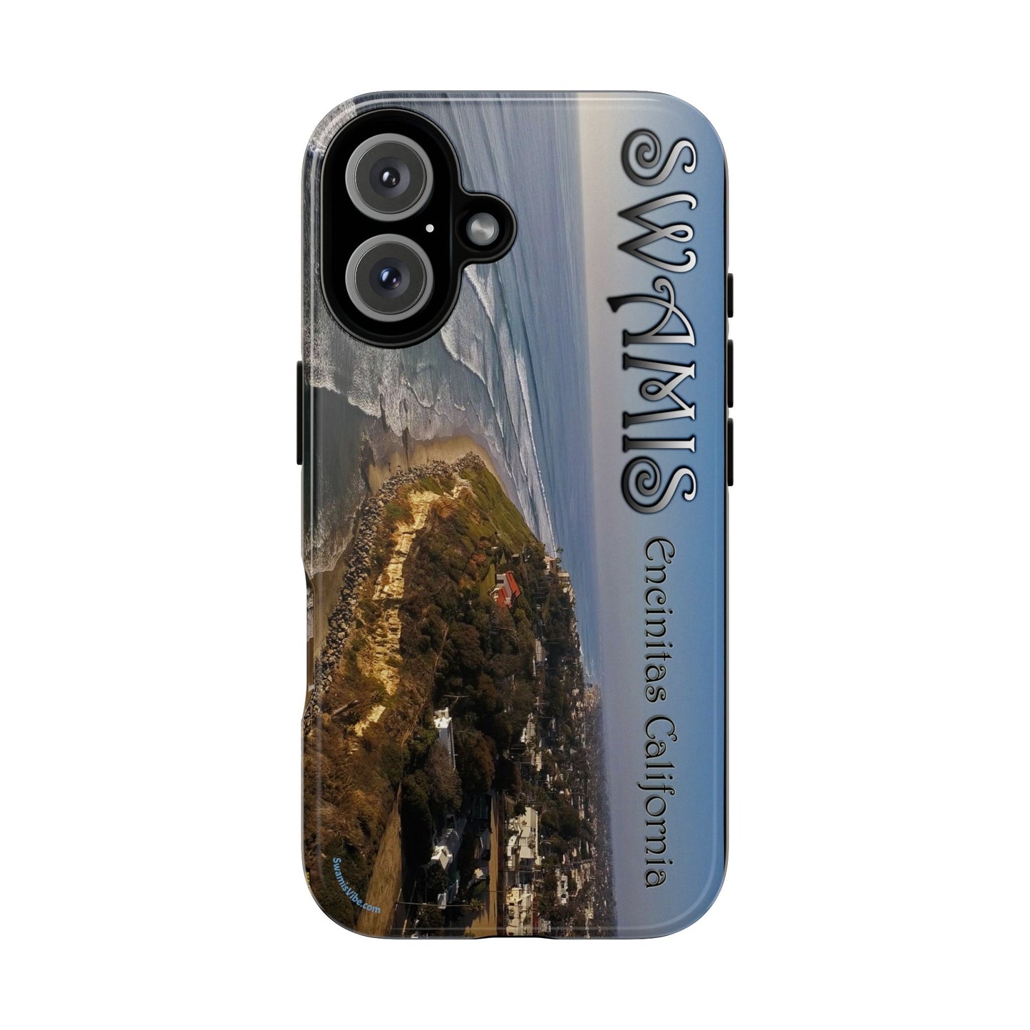 Swamis Vibe Encinitas California JSE Phone Case Designs #2 Swamis Beach Vibe California  Phone Cases, Tough Phone Cover, Beach Vibe Accessory, Coastal Gift, Swamis Design Case, Summer Aesthetic Case