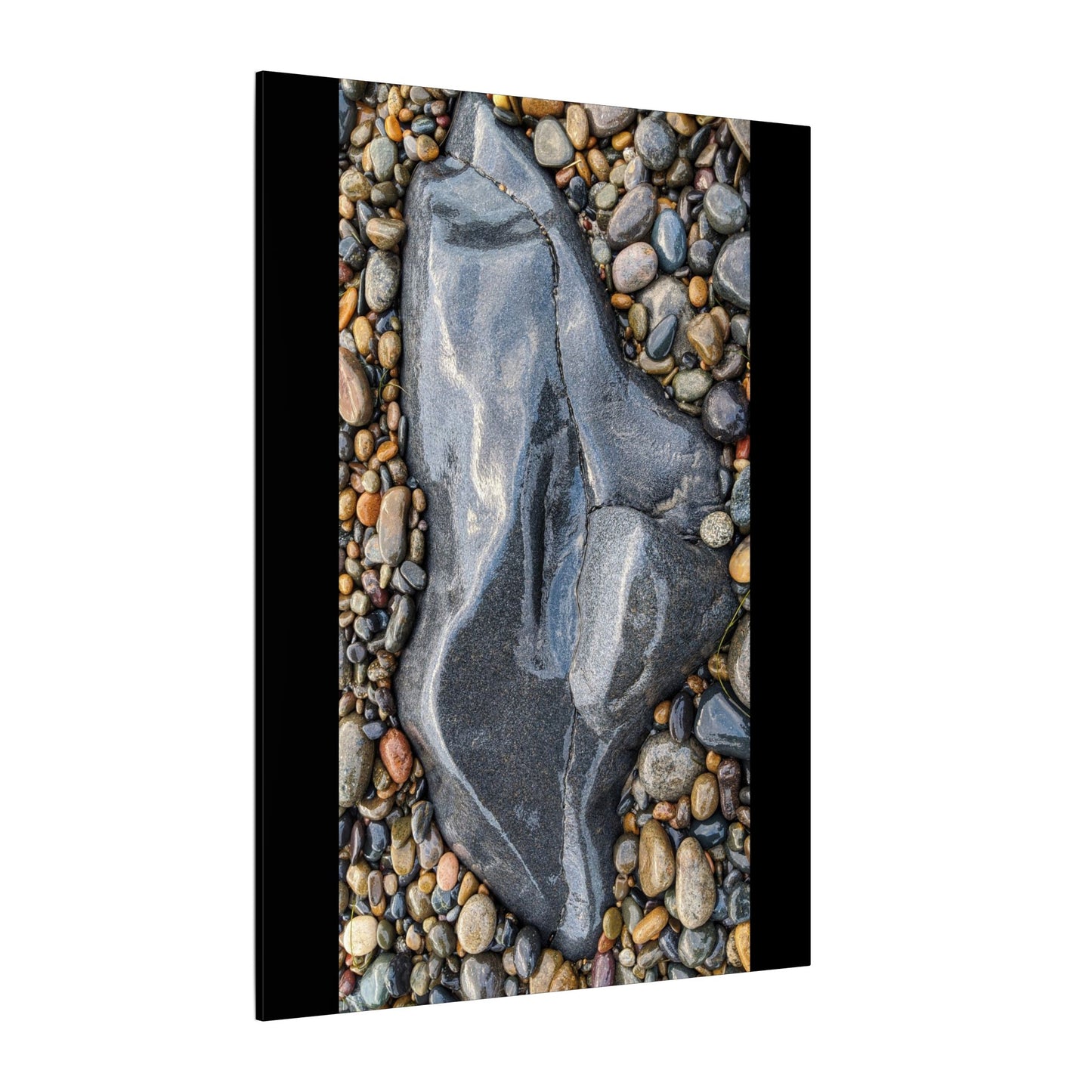 Swamis Vibe Encinitas California JSE Photograph #210 Beach Rock Abstractions Swamis Melted Rocks. Nature-Inspired Wall Art Print, Coastal Decor, Rock Canvas, Unique Home Decoration, Gift for Nature Lovers