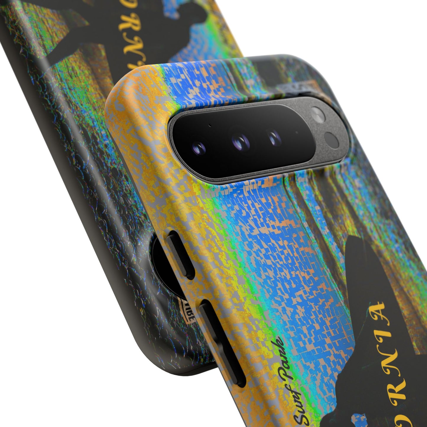 Swamis Vibe Encinitas California JSE Phone Case Designs #1 Swamis Beach Vibe California Surf Phone Case, Tropical Vibes, Ideal for Beach Lovers, Unique Gift for Summer, Vacation Accessories, Trendy Style