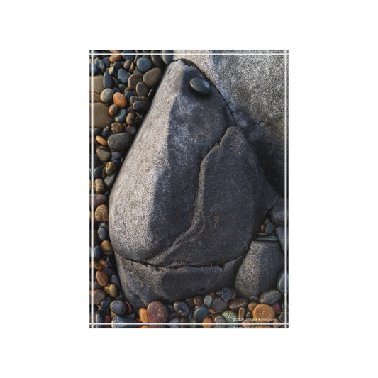 Swamis Vibe Surf and Sunsets Swamis Melted Rocks Abstraction Photo Block Display, Home Decor, Personalized Gift, Photography Stand, Modern Art Keepsake