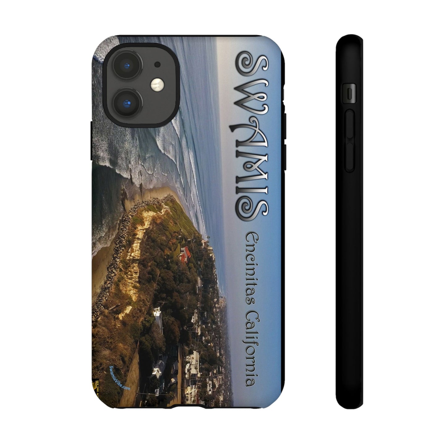 Swamis Vibe Encinitas California JSE Phone Case Designs #2 Swamis Beach Vibe California  Phone Cases, Tough Phone Cover, Beach Vibe Accessory, Coastal Gift, Swamis Design Case, Summer Aesthetic Case