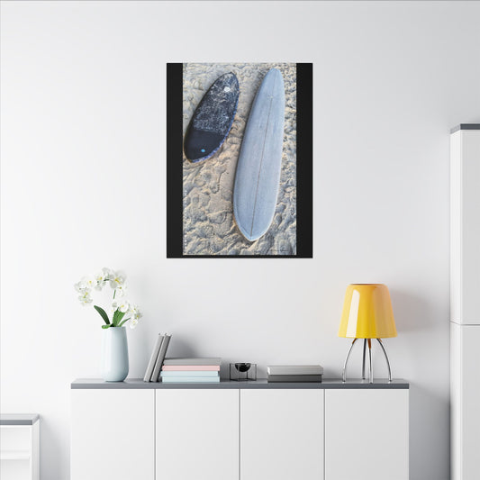 Swamis Vibe Encinitas California JSE Photograph #312 Swamis Surfboards by Ed Burke Surfboard Canvas Art Print, Coastal Home Decor, Beach Wall Art, Surfing Gift, Ocean Vibes, Nautical Wall Hanging