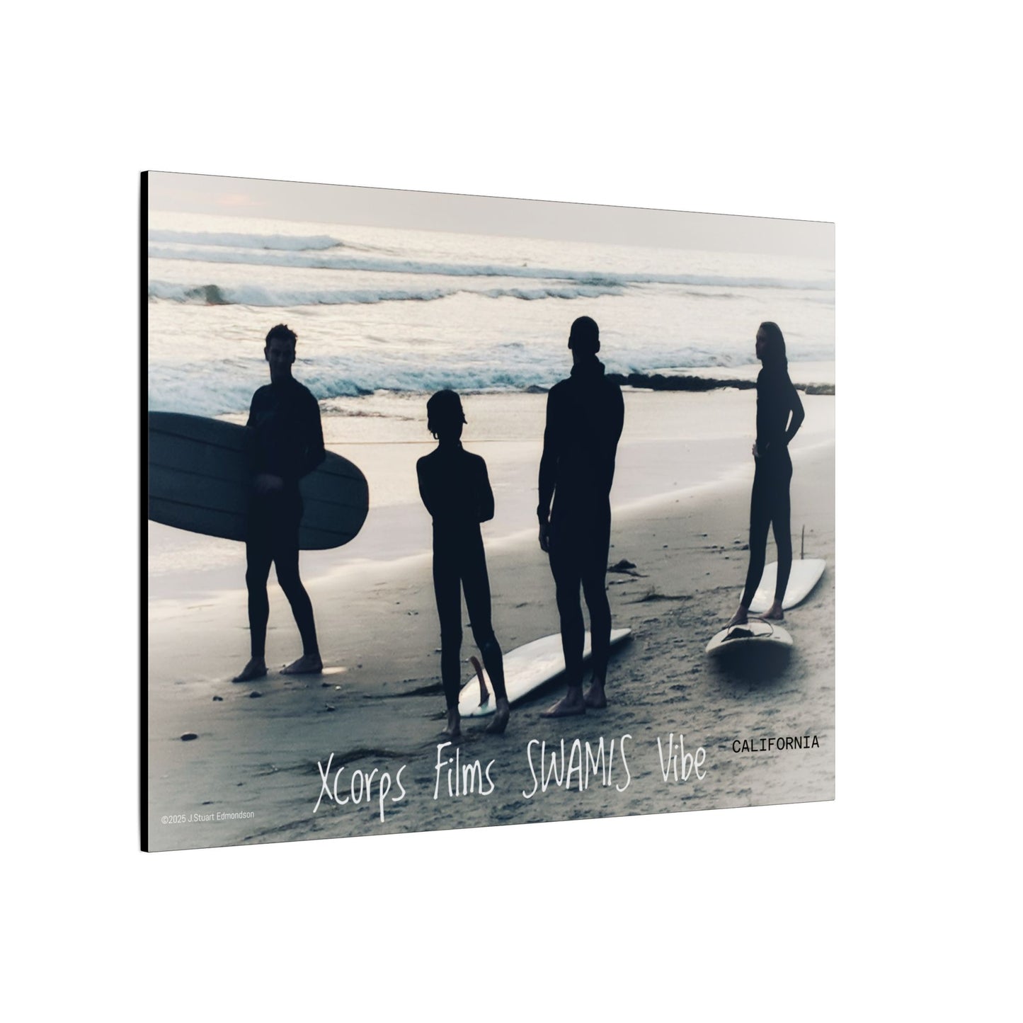 Swamis Vibe Encinitas California JSE Photograph #1213 Swamis Reef Surfers Wall Art, Coastal Decor, Matte Canvas Print, Beach Vibe Art, Home Decor for Surfers, Ocean Lover Gift