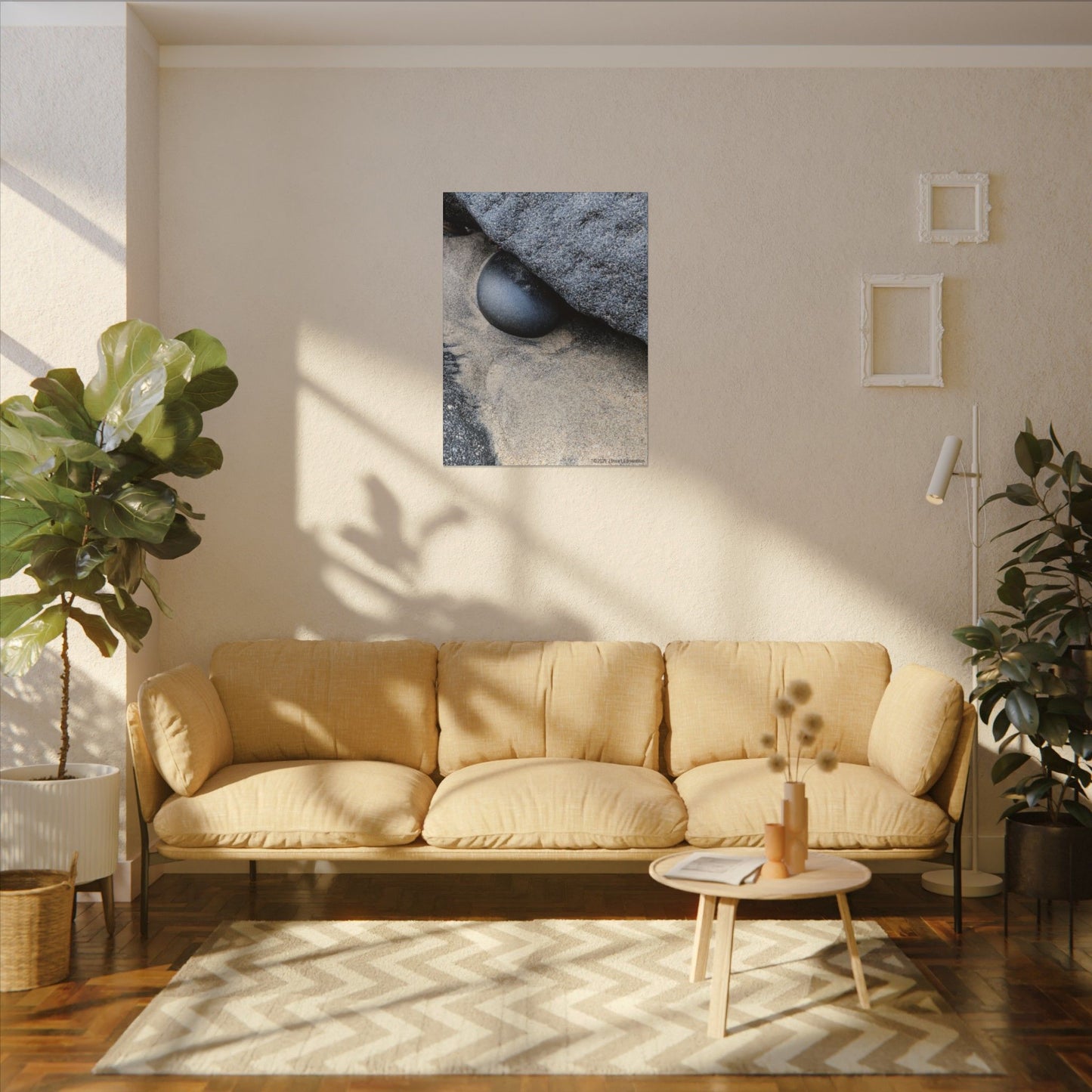 Swamis Vibe Encinitas California JSE Photograph #238 Swamis Rock Abstractions - The Dragons Eye Nature Canvas Art Print, Modern Home Decor, Wall Art, Gift for Nature Lovers, Elegant Room Decoration, Unique Artwork