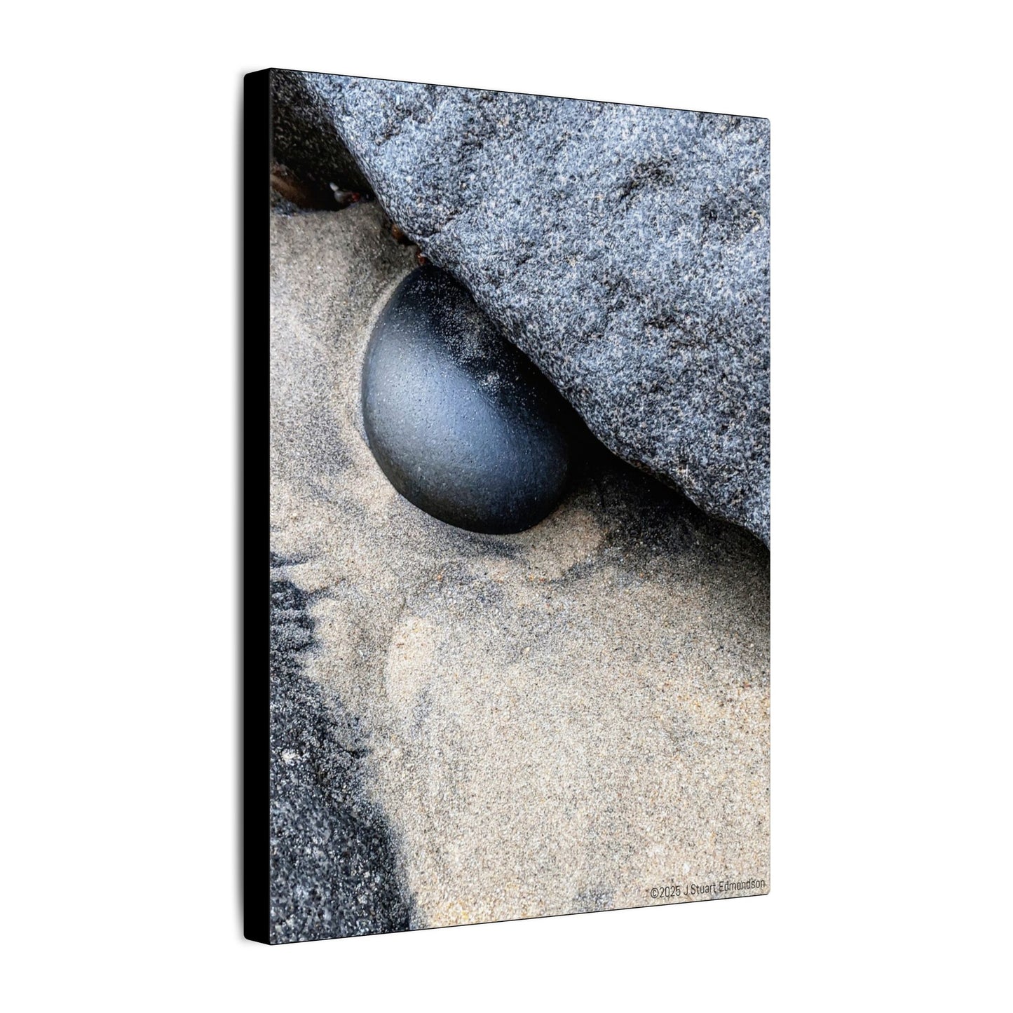 Swamis Vibe Encinitas California JSE Photograph #238 Swamis Rock Abstractions - The Dragons Eye Nature Canvas Art Print, Modern Home Decor, Wall Art, Gift for Nature Lovers, Elegant Room Decoration, Unique Artwork