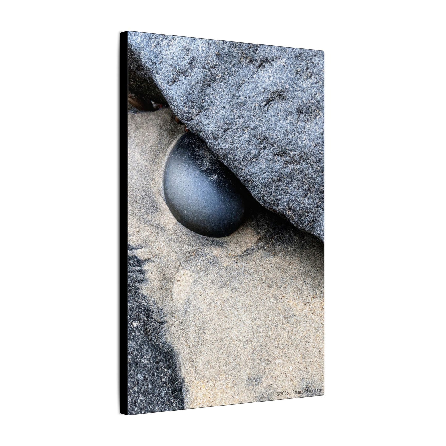 Swamis Vibe Encinitas California JSE Photograph #238 Swamis Rock Abstractions - The Dragons Eye Nature Canvas Art Print, Modern Home Decor, Wall Art, Gift for Nature Lovers, Elegant Room Decoration, Unique Artwork