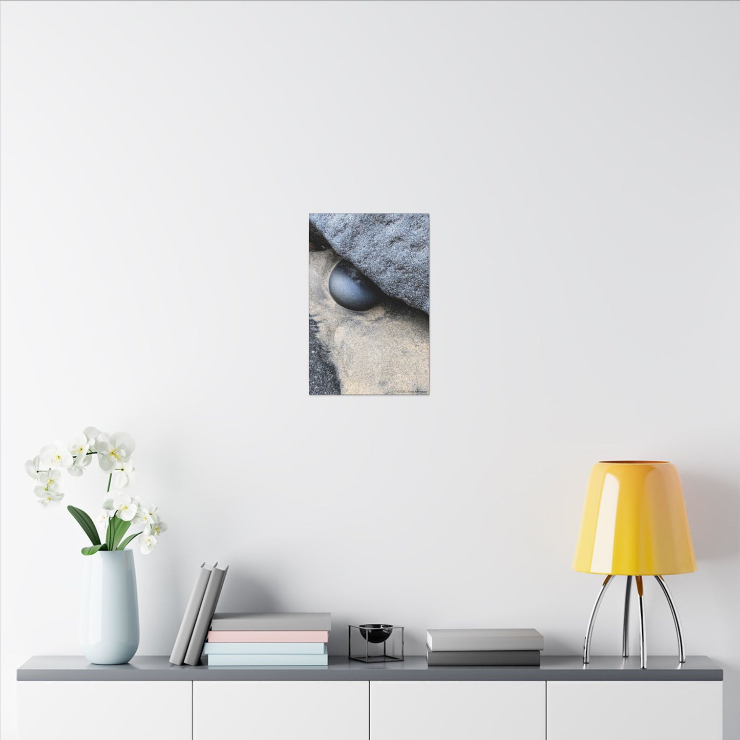 Swamis Vibe Encinitas California JSE Photograph #238 Swamis Rock Abstractions - The Dragons Eye Nature Canvas Art Print, Modern Home Decor, Wall Art, Gift for Nature Lovers, Elegant Room Decoration, Unique Artwork