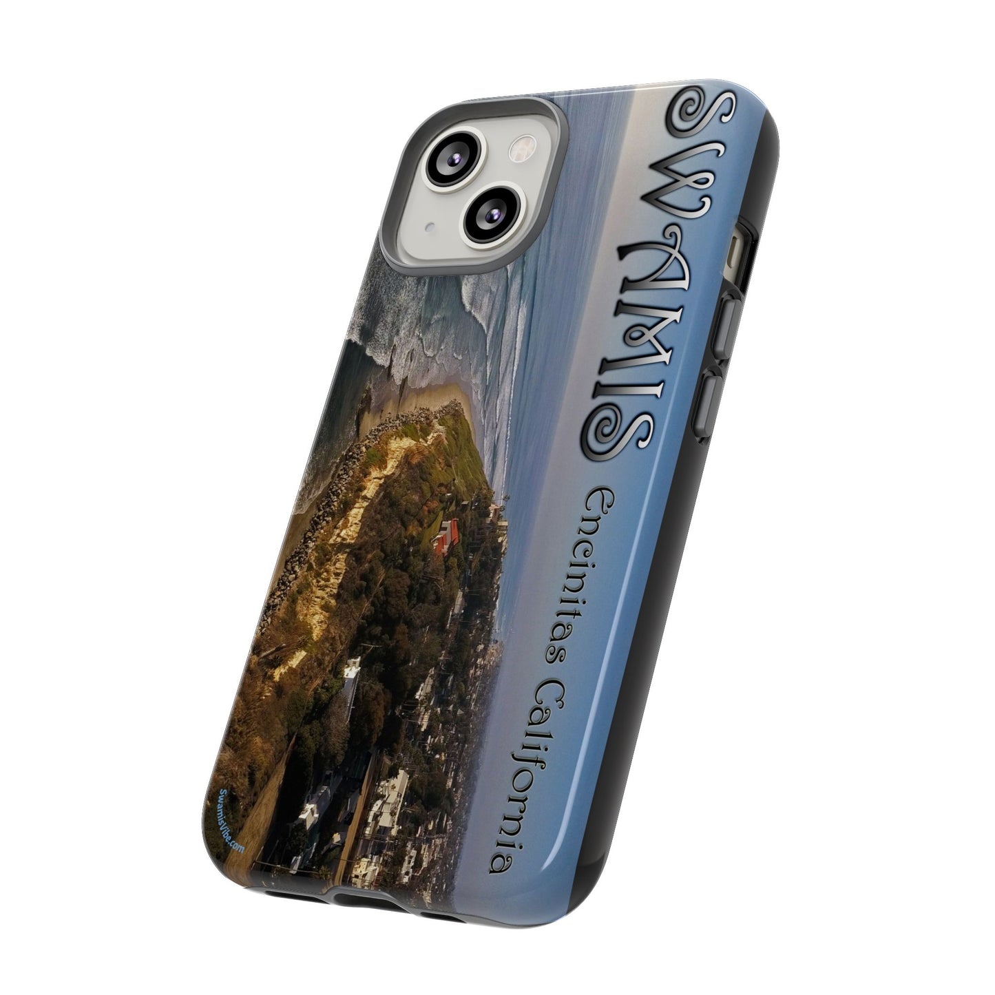 Swamis Vibe Encinitas California JSE Phone Case Designs #2 Swamis Beach Vibe California  Phone Cases, Tough Phone Cover, Beach Vibe Accessory, Coastal Gift, Swamis Design Case, Summer Aesthetic Case