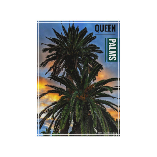 Swamis Vibe Surf and Sunsets Queen Palms Photo Block Decor - Tropical Home Accent, Coastal Gift, Beach House Decor, Personalized Photo Display, Summer Vibes