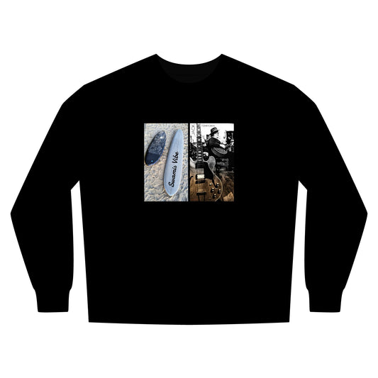 Surf Photo Urban Unisex Crewneck Sweatshirt — California Coastal Vibes Beach JSE Photo Surfing Design