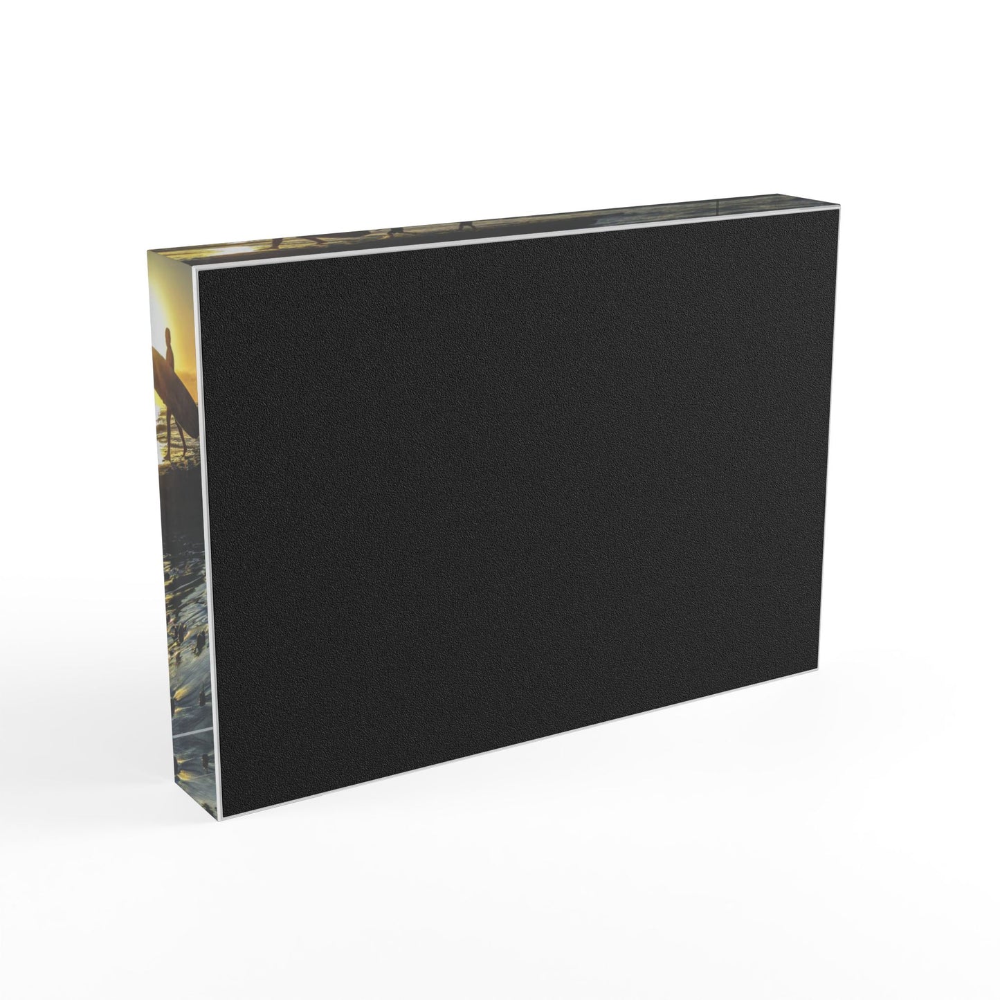 Swamis Vibe Surf and Sunsets 3D Photo Blocks Sunset Photo Block, Home Decor, Beach Vibes, Gift for Surfers, Coastal Wall Art