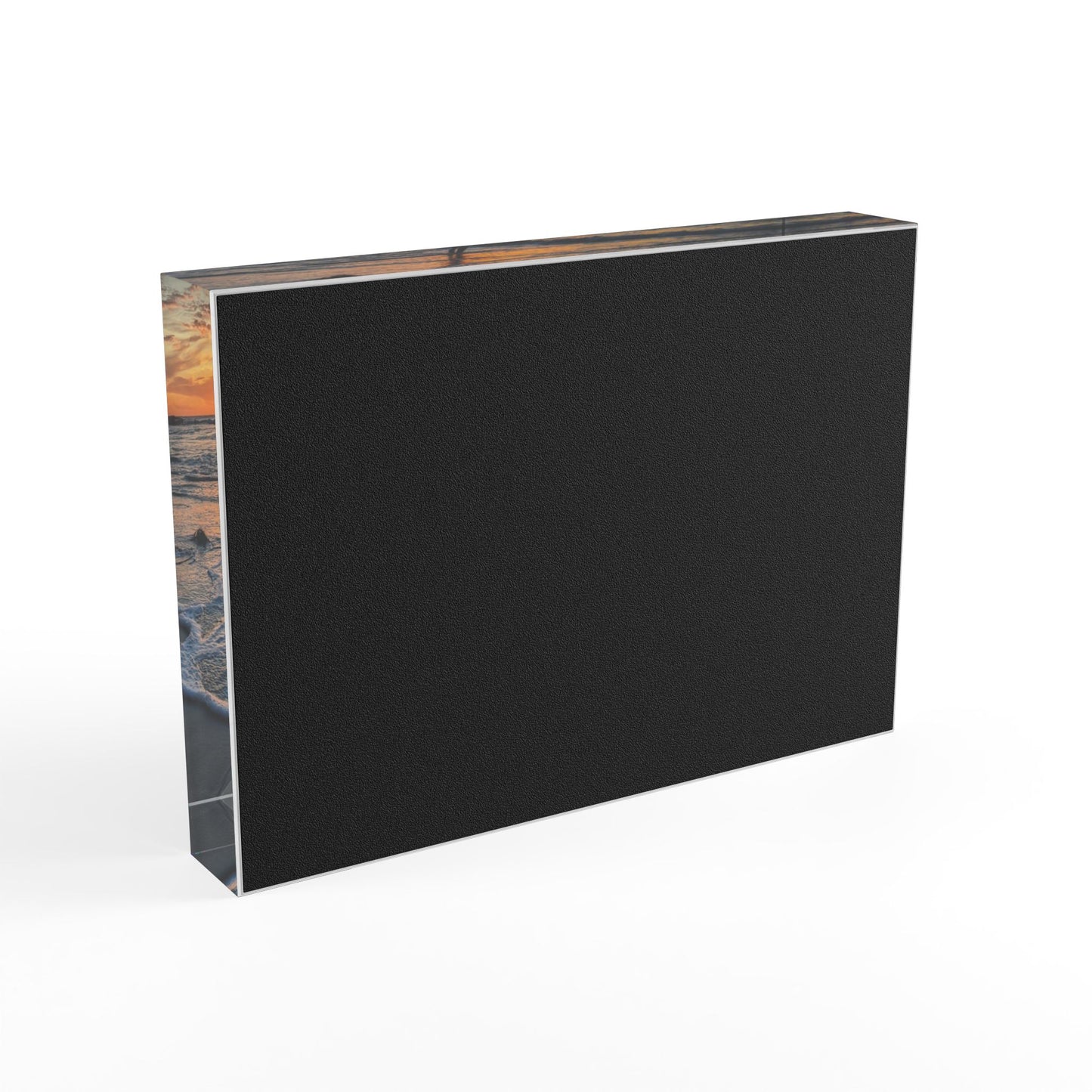 Swamis Vibe Surf and Sunsets 3D Sunset Surf Photo Block - Sunset Surfer #1122 Decorative Home Accent, Gift for Surfers, Beach Decor, Office or Home