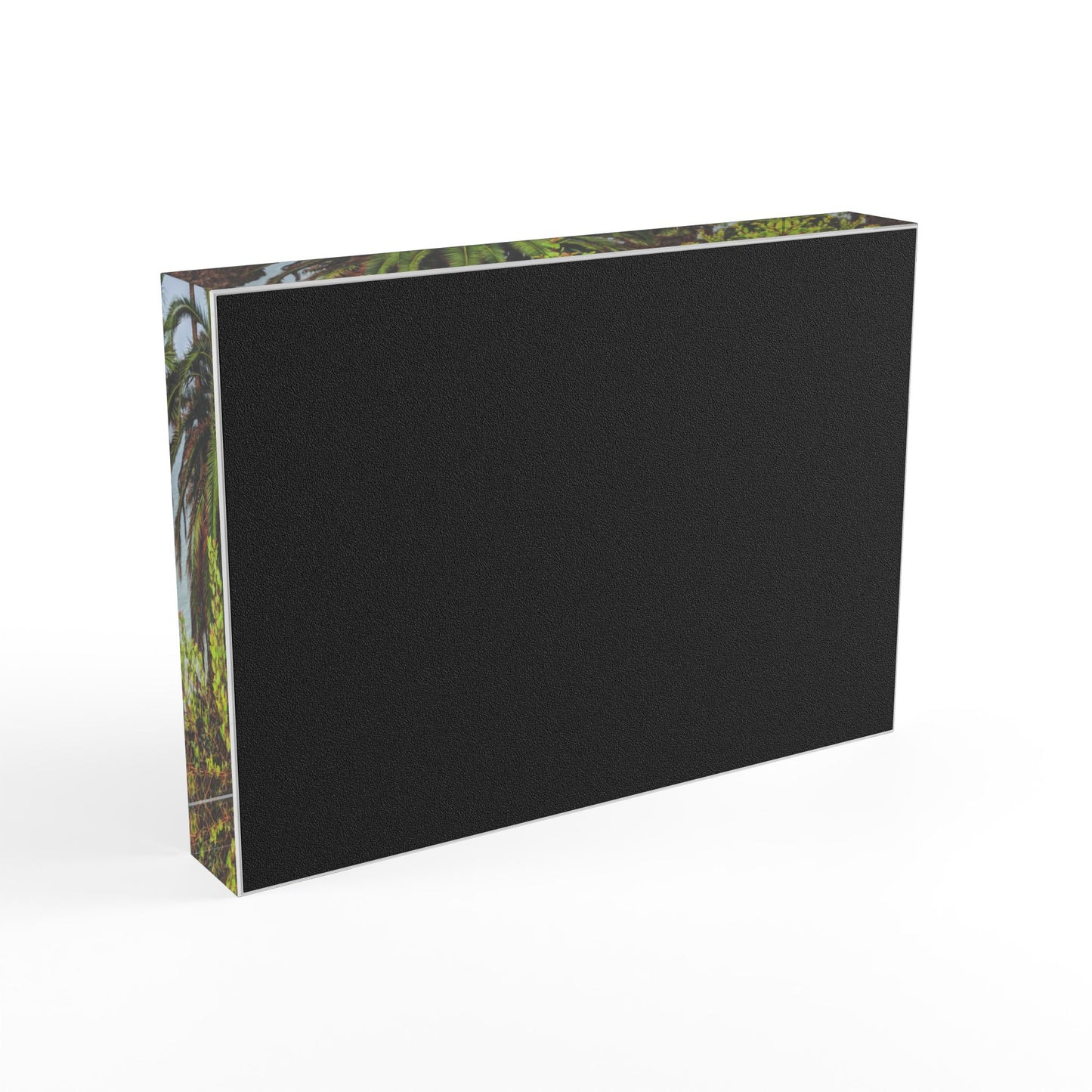 Swamis Vibe Surf and Sunsets Swamis Photo Block #225 Palm Grove Tropical Photo Block Display, Decorative Home Decor, Personalized Gift, Unique Wall Art, Perfect for Nature Lovers