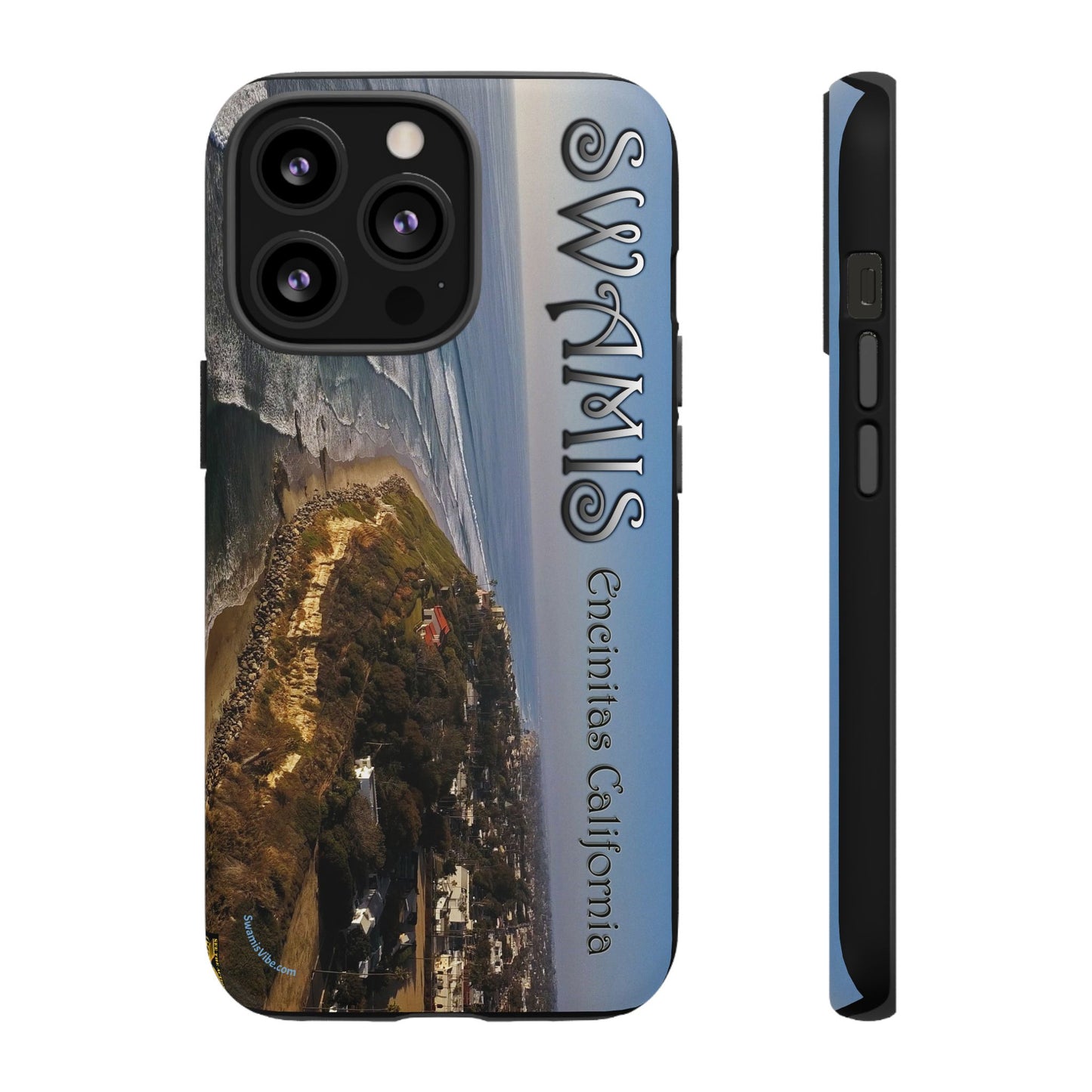 Swamis Vibe Encinitas California JSE Phone Case Designs #2 Swamis Beach Vibe California  Phone Cases, Tough Phone Cover, Beach Vibe Accessory, Coastal Gift, Swamis Design Case, Summer Aesthetic Case