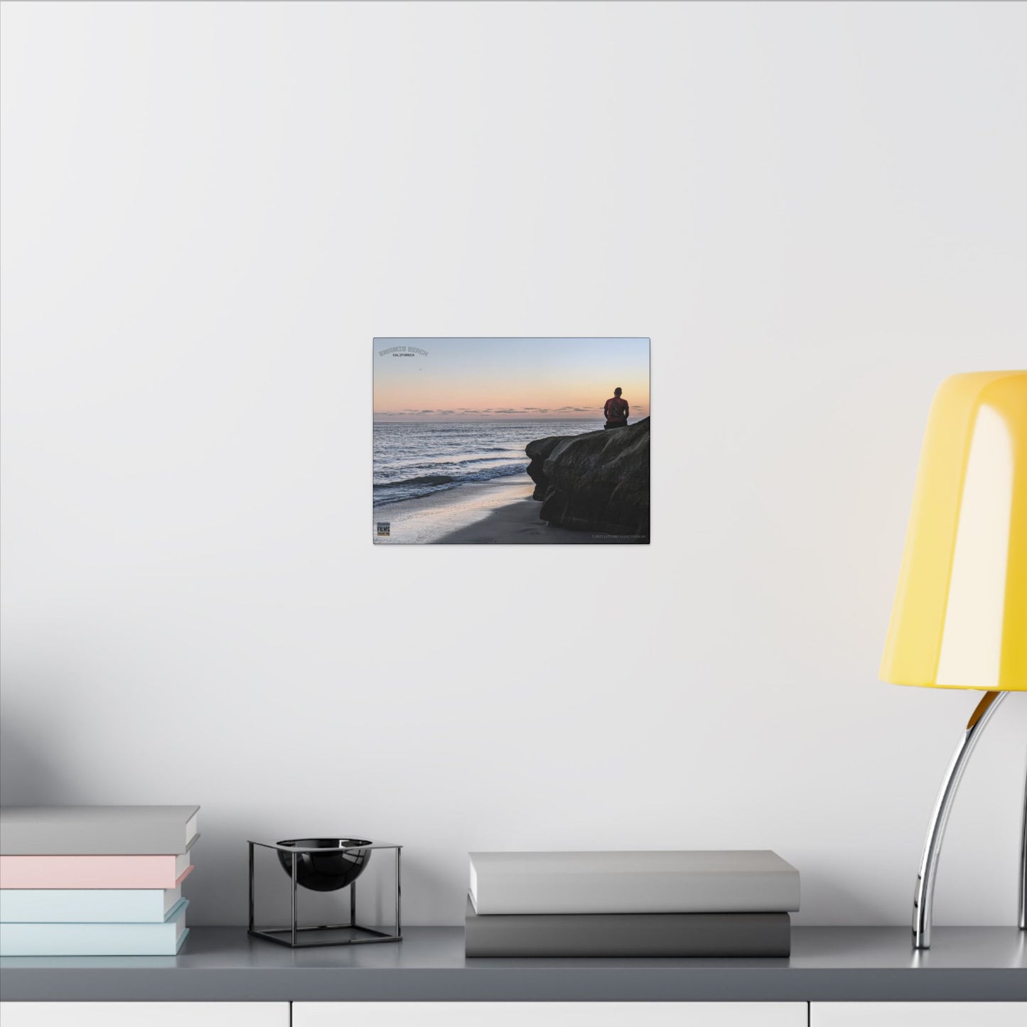 Swamis Vibe Encinitas California JSE Photograph #251 Meditation Serene Beach Canvas Print, Wall Decor, Coastal Art, Home Decor, Nature Wall Art, Perfect Gift for Ocean Lovers